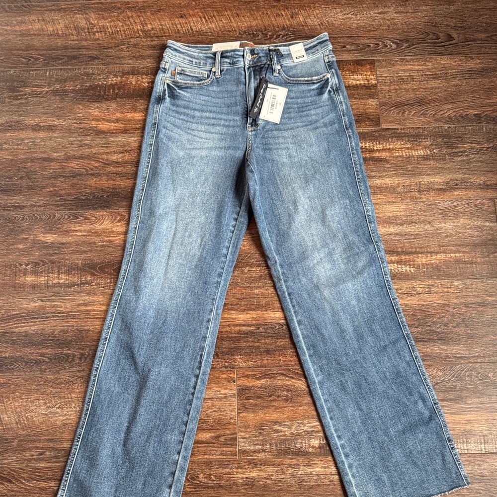 Judy Blue Women's Straight Leg Jeans - Blue